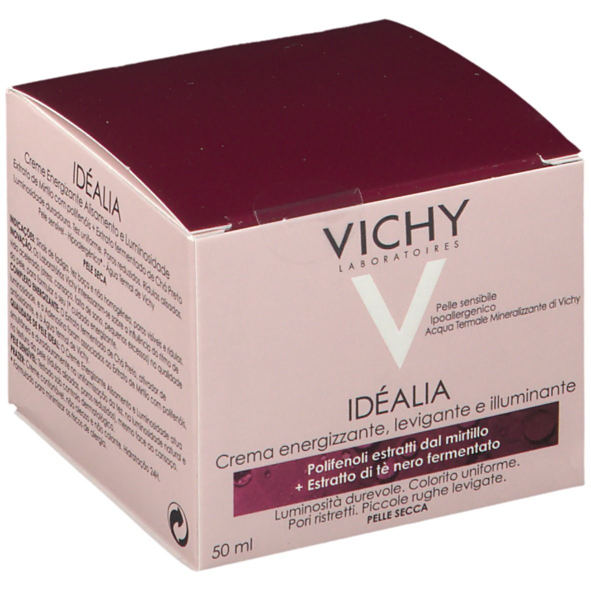 Vichy Idealia Crema Viso giorno per pelle secca 50 ml