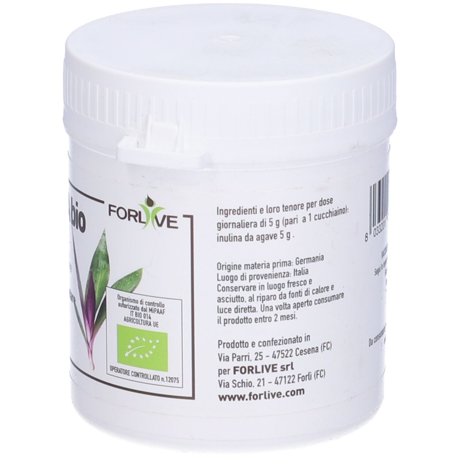 Inulina In Polvere Bio 100G