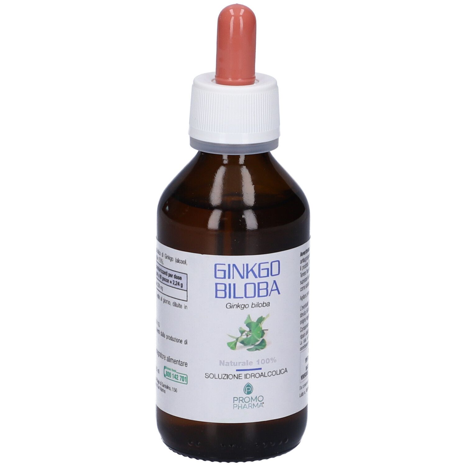 PromoPharma Ginkgo Biloba Soluzione Idroalcolica Gocce