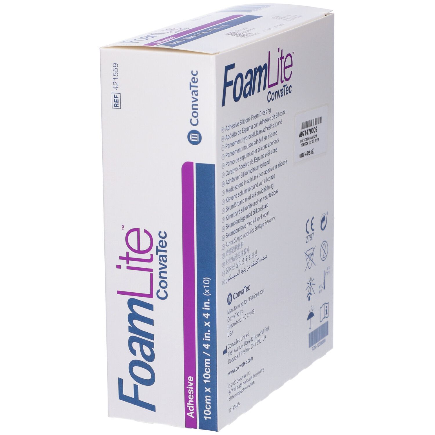 Convatec Foam Lite 10X10 10Pz