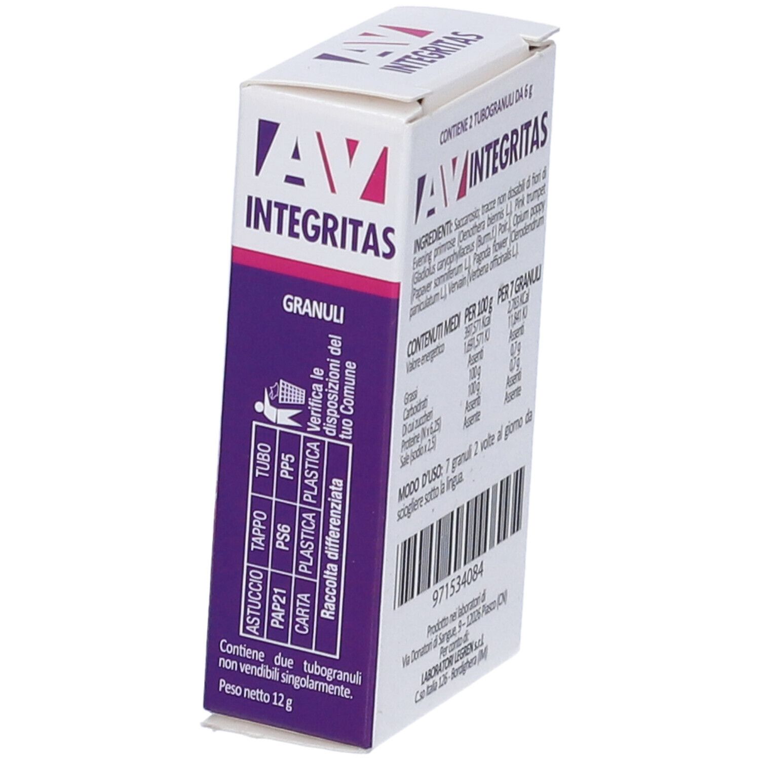 Integritas 2Tubi 220Gr