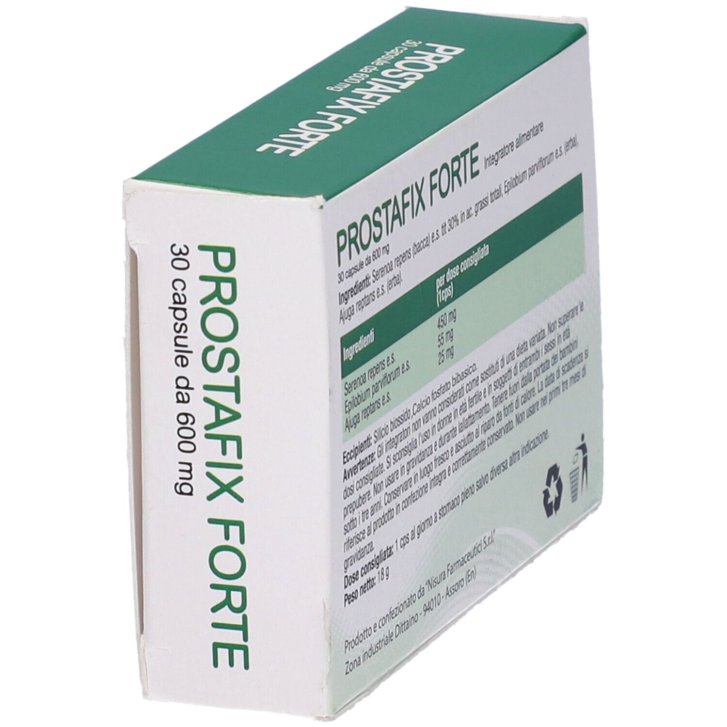 Prostafix Forte 600 Mg 30 Capsule