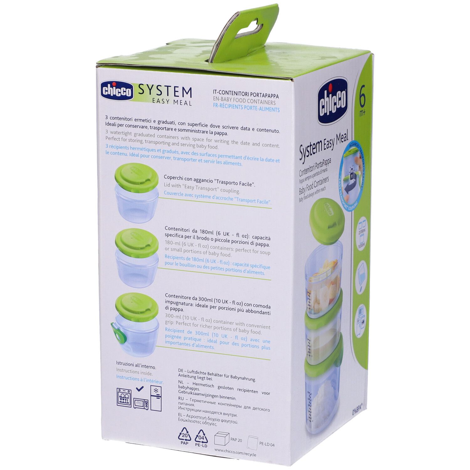 Chicco Vasetti Portapappa 6M+