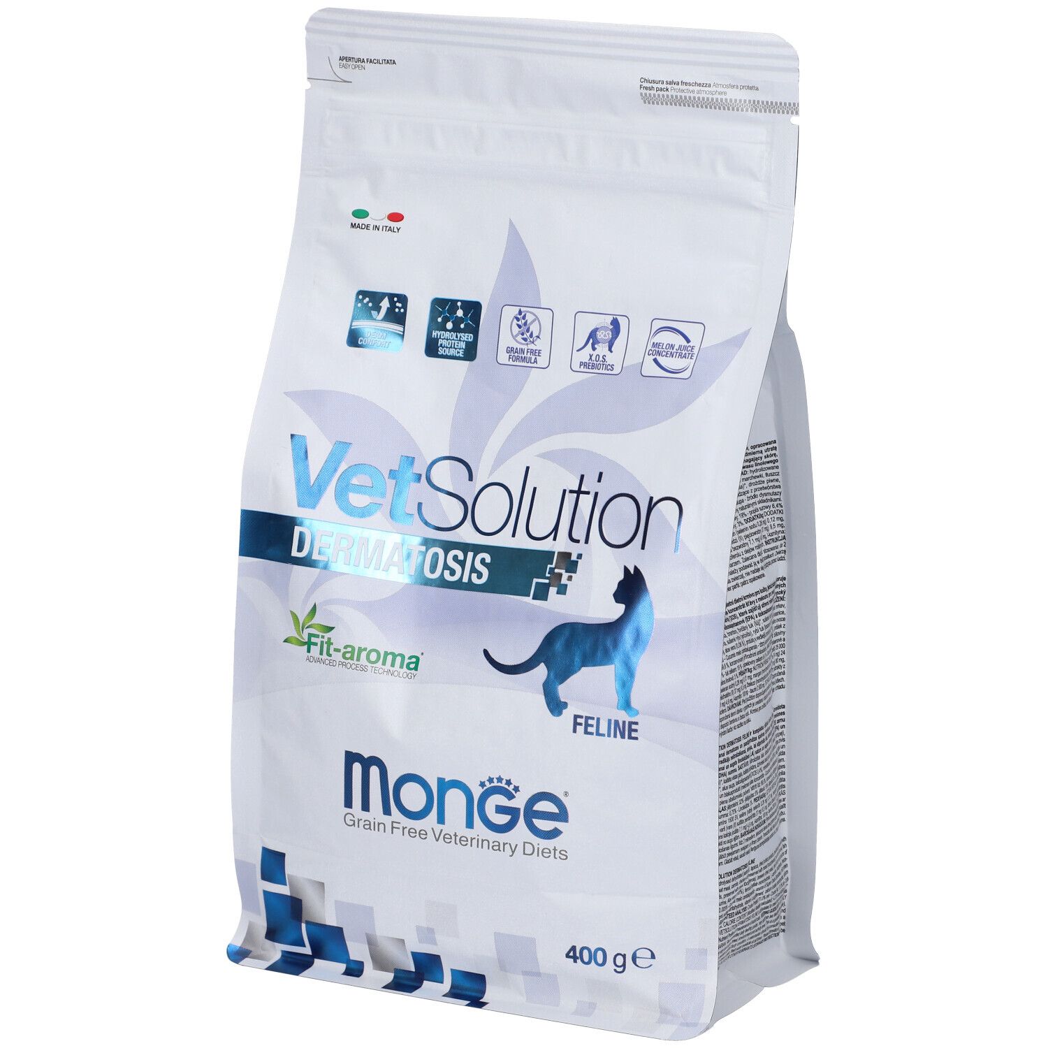 Monge Vetsolution Dermatosis Feline Cani