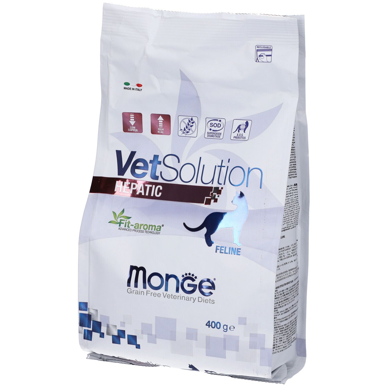 Monge Vetsolution Hepatic Feline Gatti