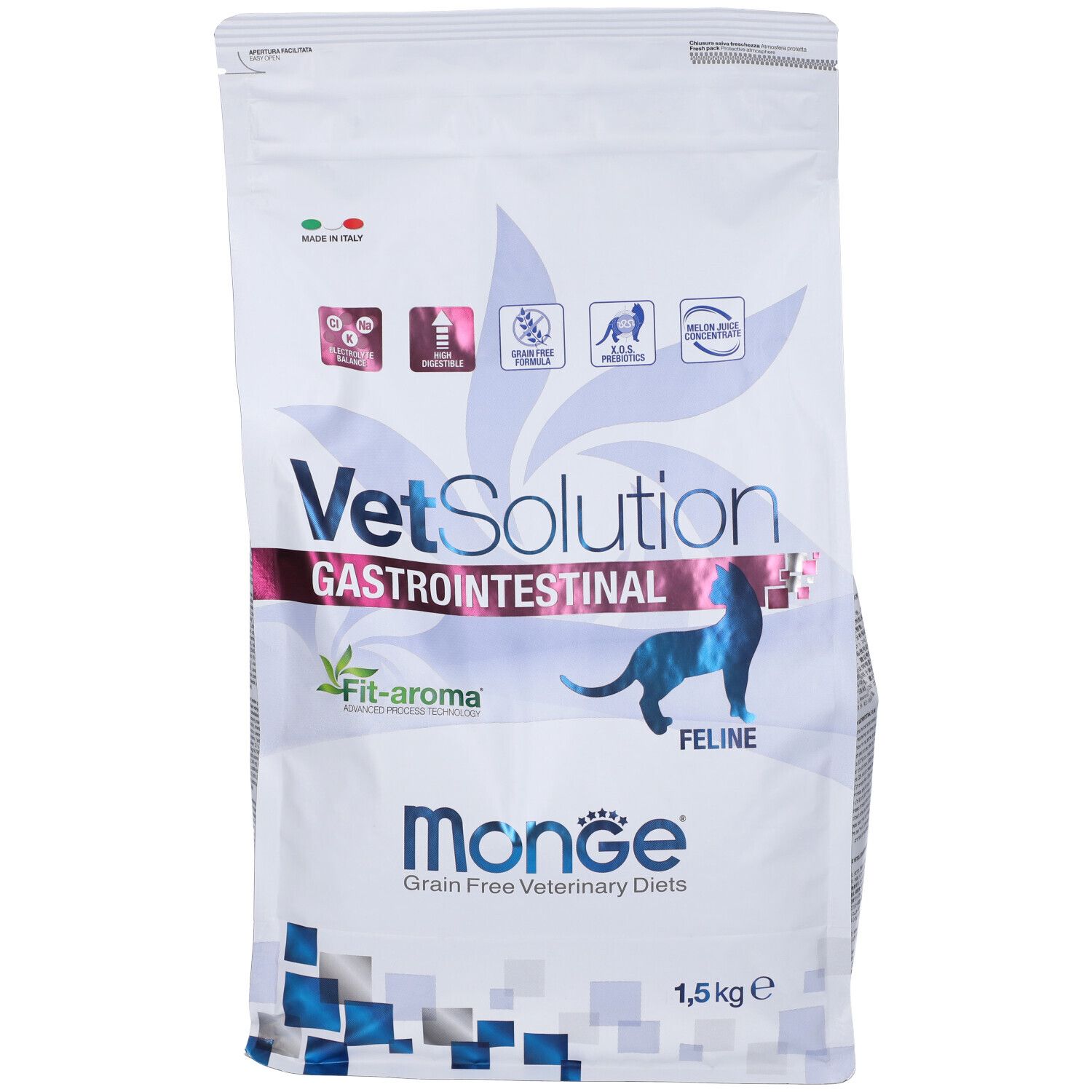 Retro Monge VetSolution Diabetic cibo per cani, 12kg. Informazioni e valori nutrizionali.