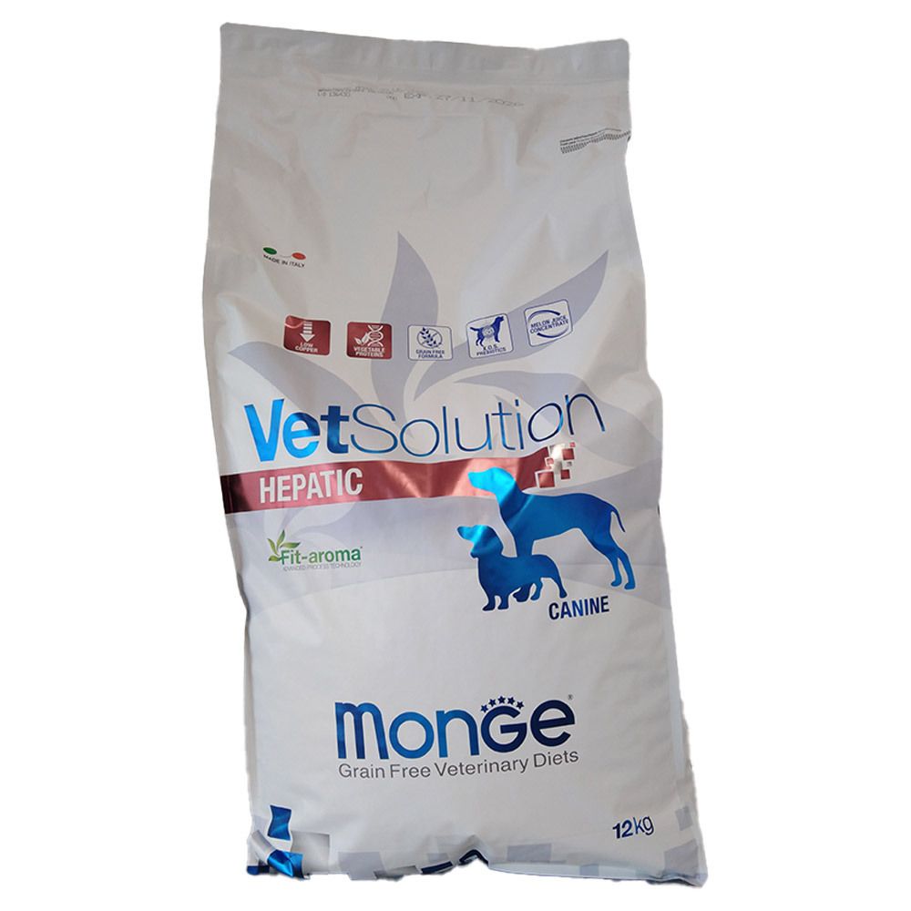 Monge Vet Solution Canine Hepatic 12 Kg