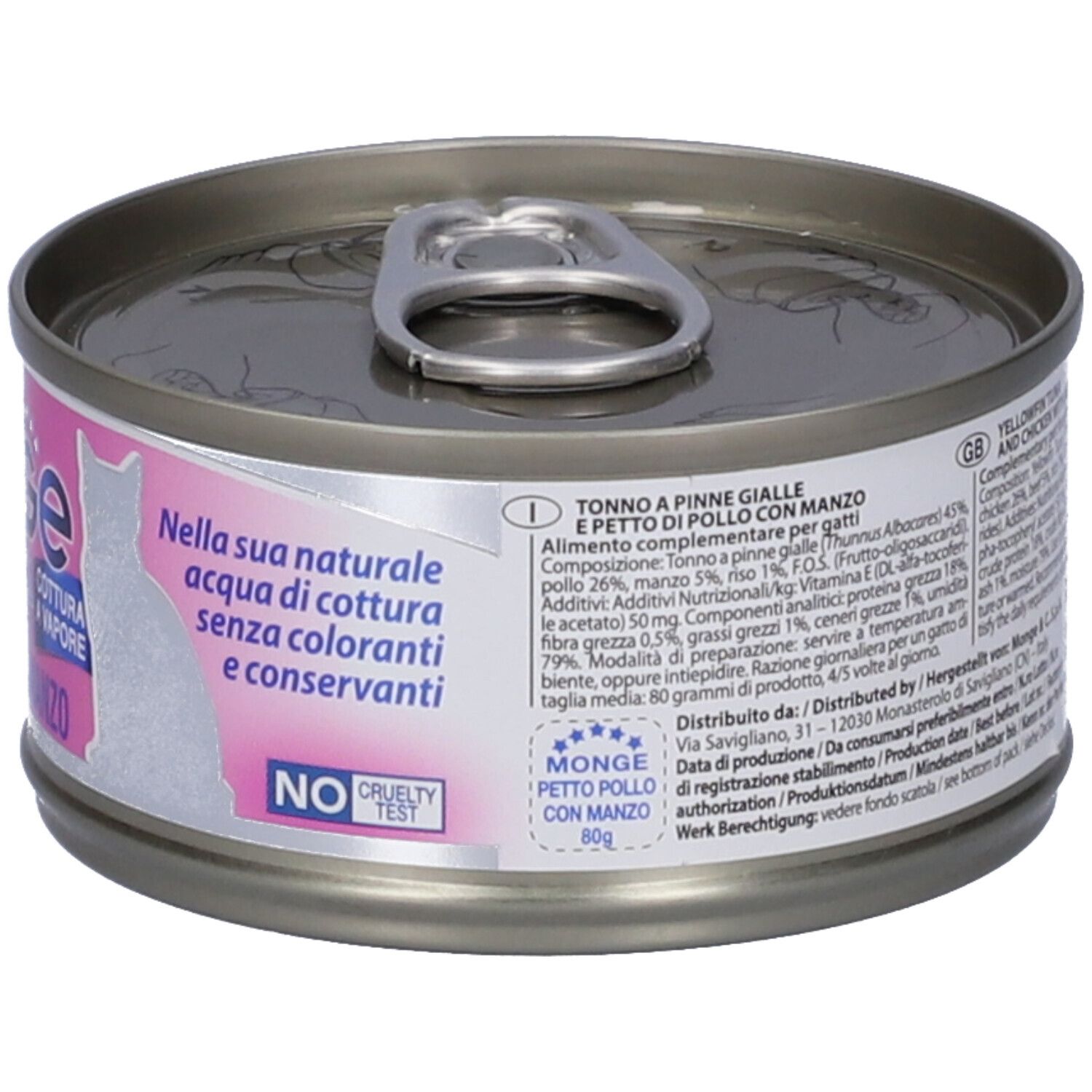 Monge Natural Quality Gatto Monge Natural Petto Di Pollo Con Manzo