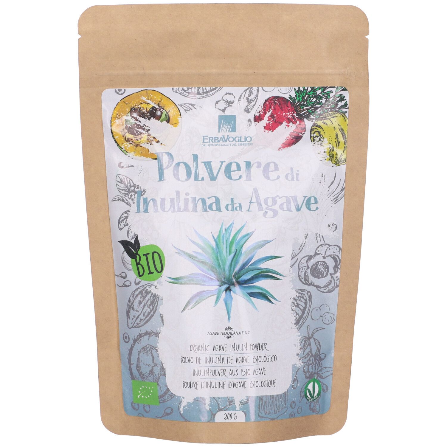 Inulina Da Agave Bio 200 G