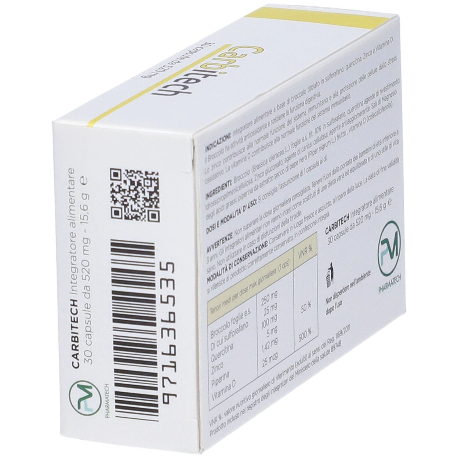 Carbitech 30 Compresse