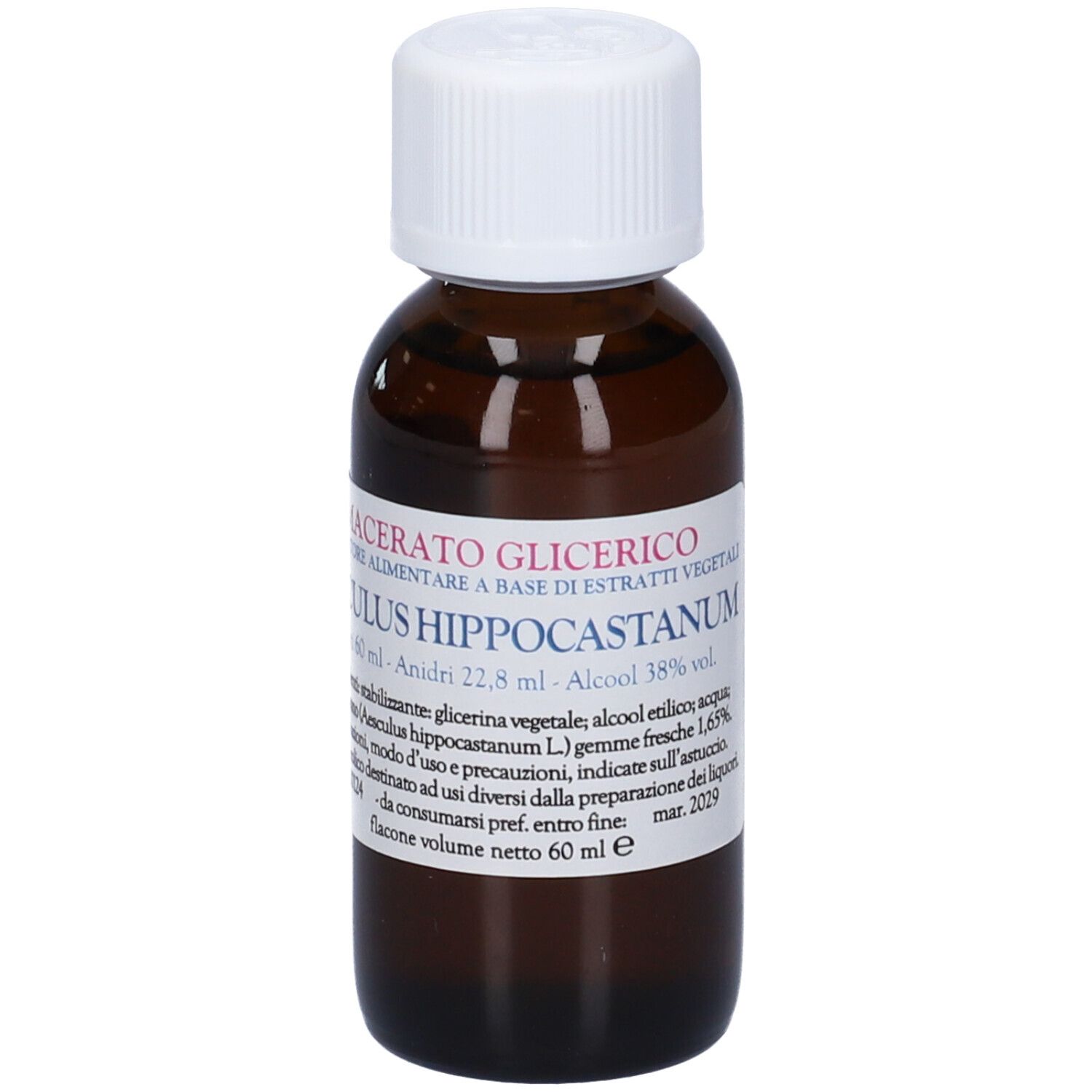 Aesculus Hippocastanum Gemme Macerato Glicerico 60 Ml