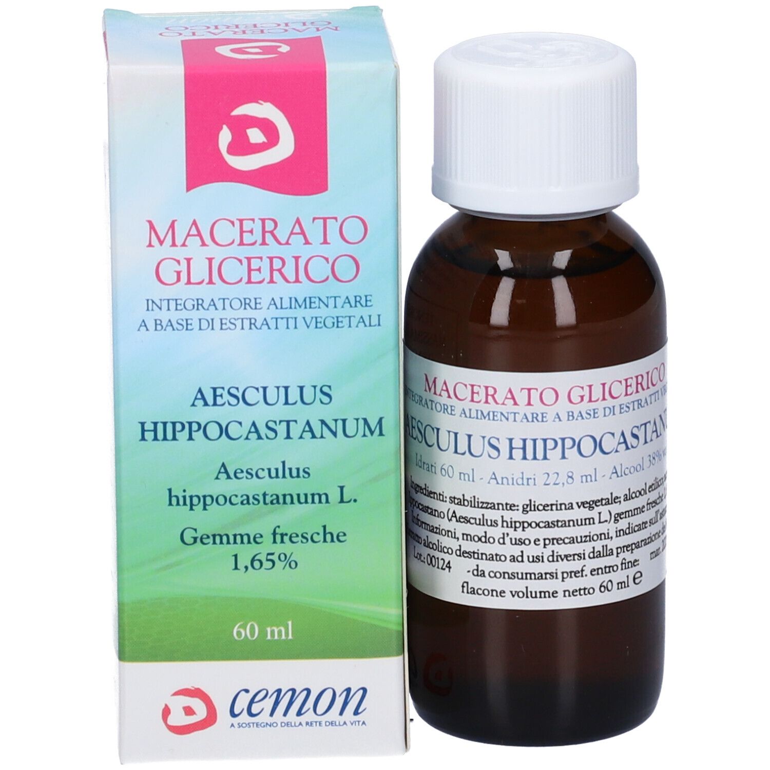 Aesculus Hippocastanum Gemme Macerato Glicerico 60 Ml