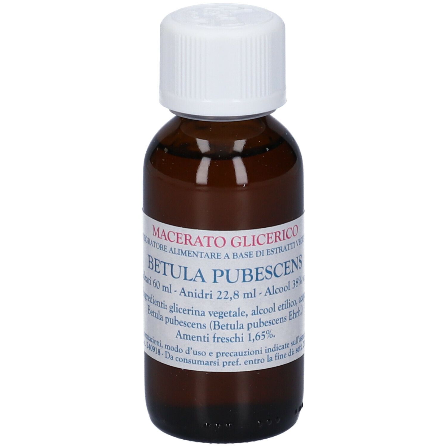 Betula Pubescens Amenti Macerato Glicerico 60 Ml