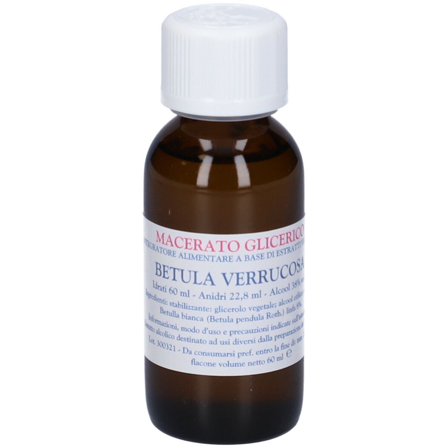 Betula Verrucosa Linfa Macerato Glicerico 60 Ml
