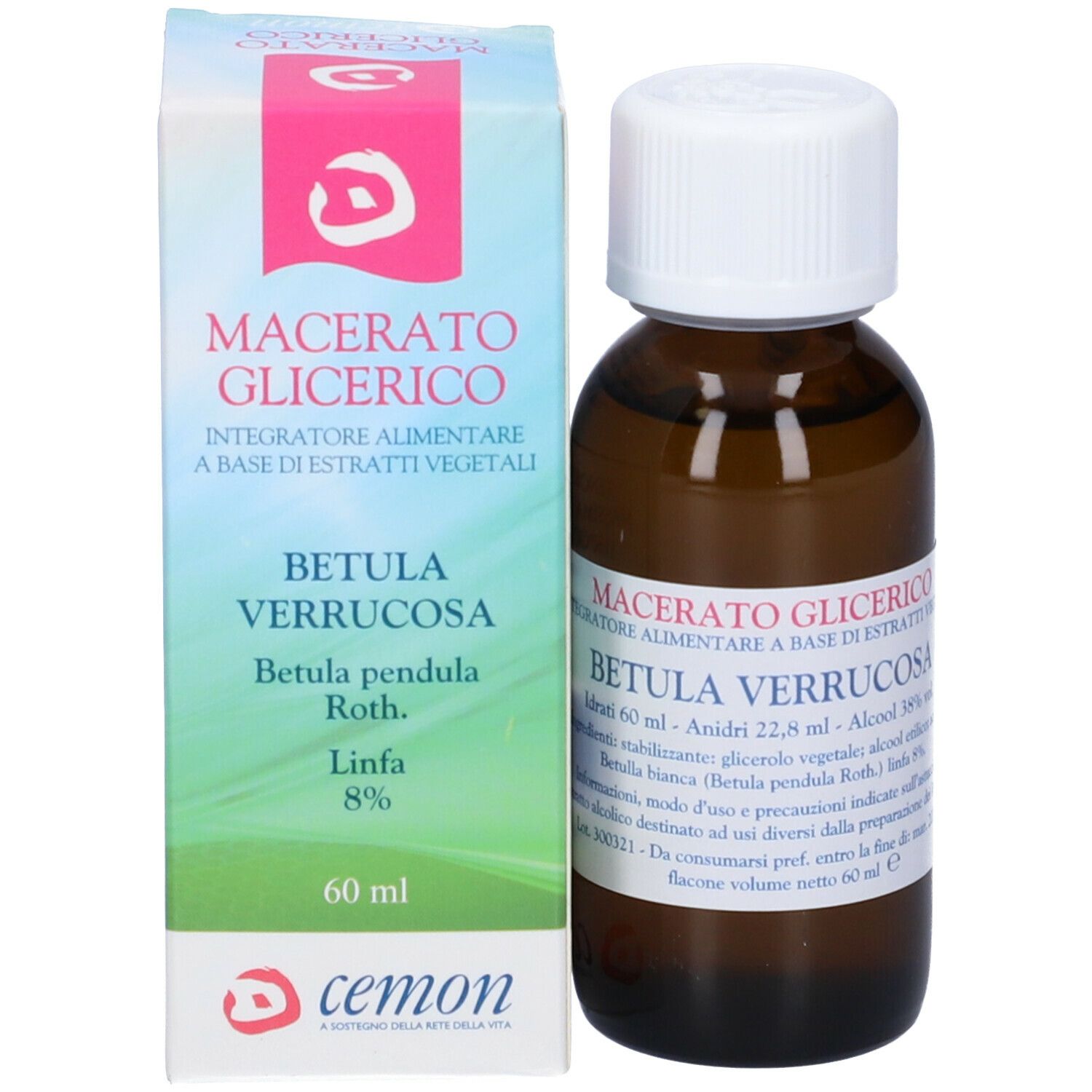 Betula Verrucosa Linfa Macerato Glicerico 60 Ml