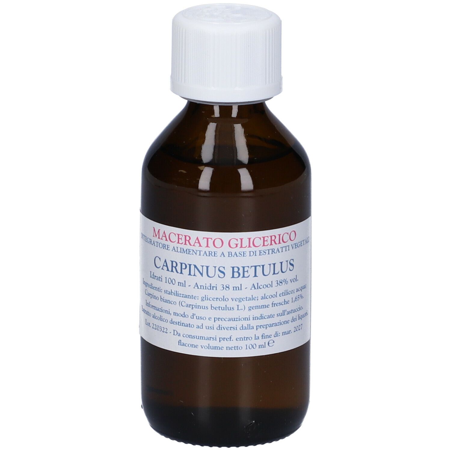 Carpinus Betulus Gemme Macerato Glicerico 100 Ml