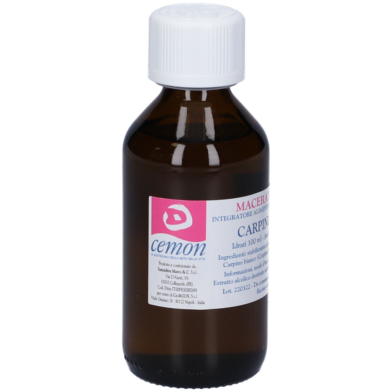 Carpinus Betulus Gemme Macerato Glicerico 100 Ml