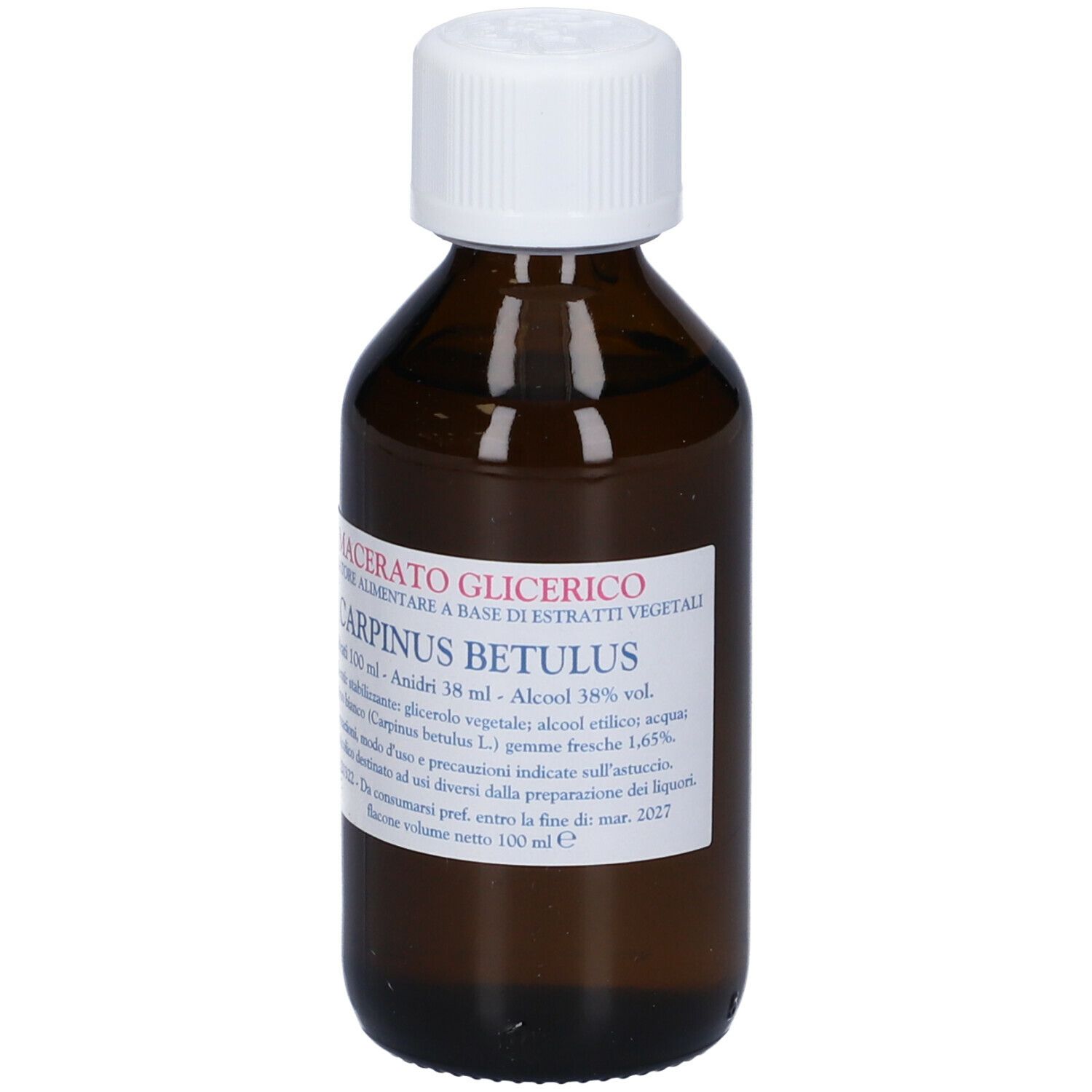 Carpinus Betulus Gemme Macerato Glicerico 100 Ml