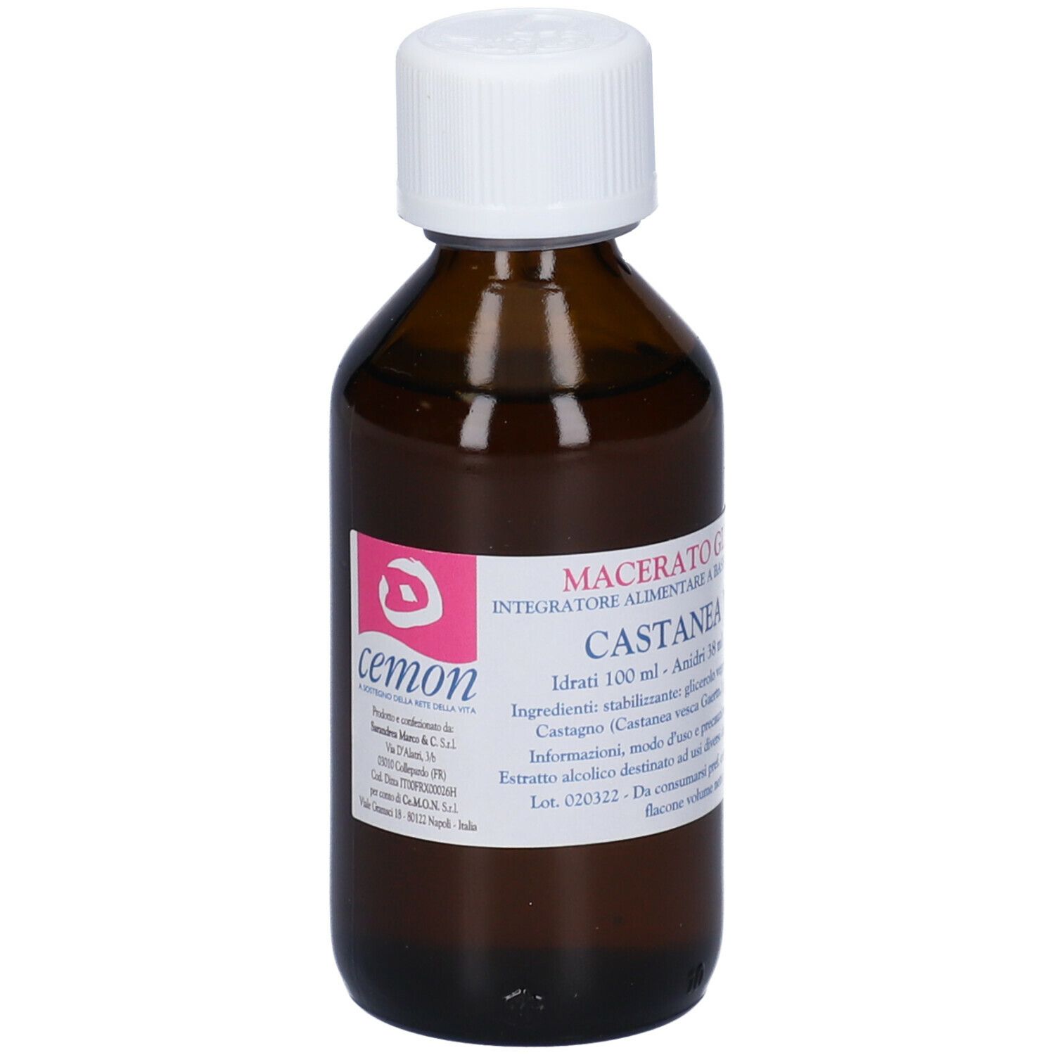 Castanea Vesca Gemme Macerato Glicerico 100 Ml