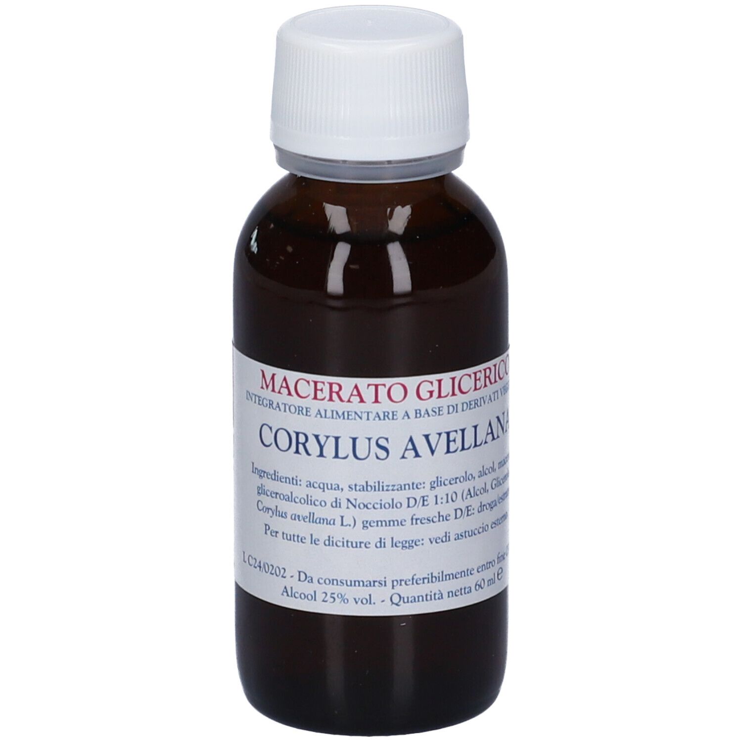 Corylus Avellana Gemme Macerato Glicerico 60 Ml