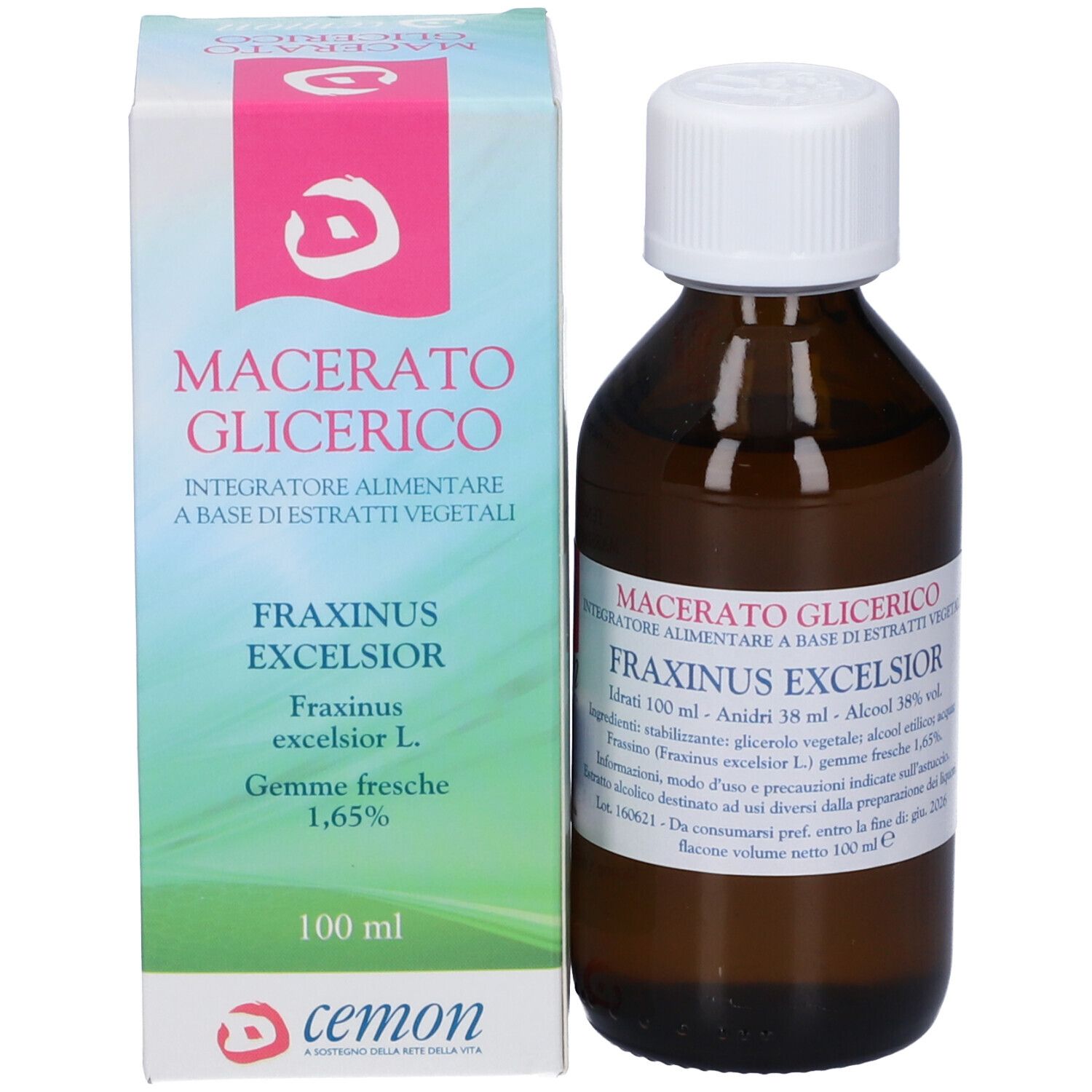 Fraxinus Exc Gemme Macerato Glicerico 100 Ml
