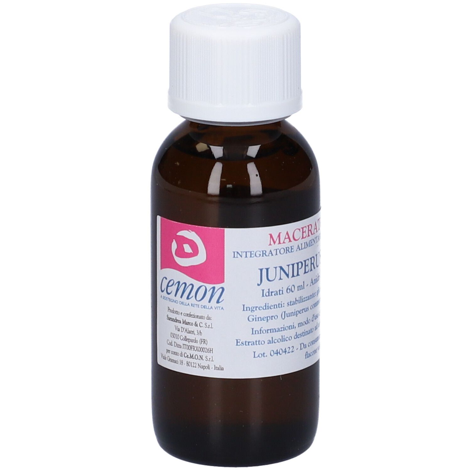 Juniperus C Getti Macerato Glicerico 60 Ml