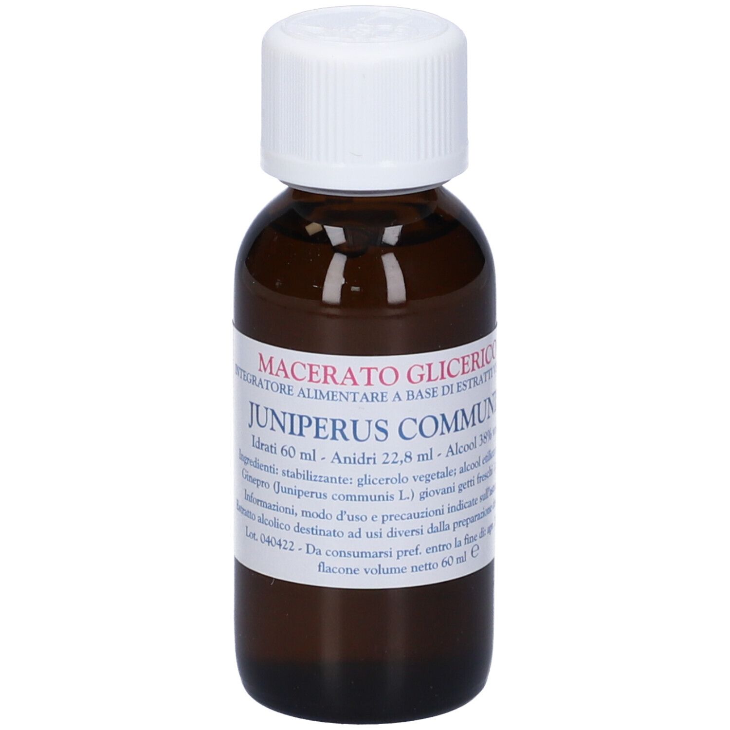 Juniperus C Getti Macerato Glicerico 60 Ml