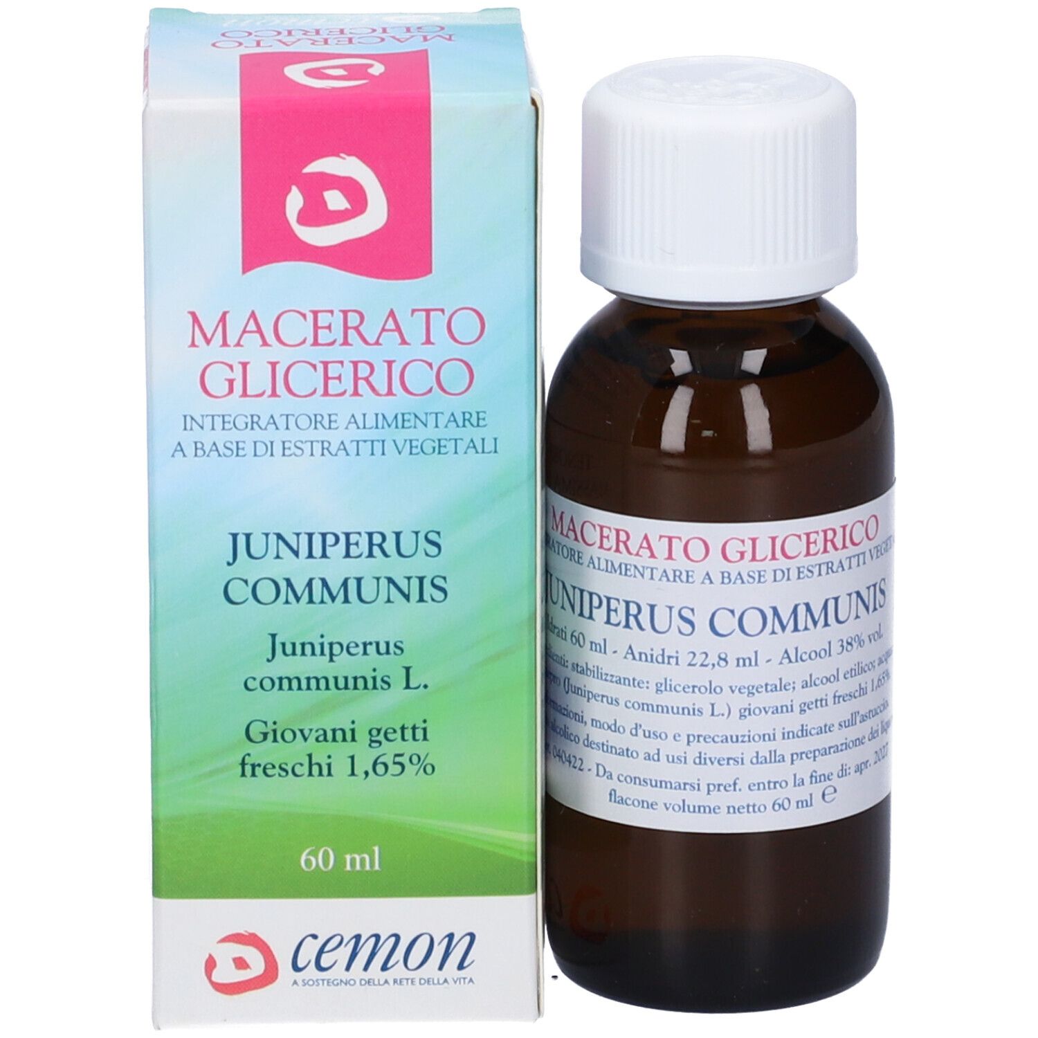 Juniperus C Getti Macerato Glicerico 60 Ml