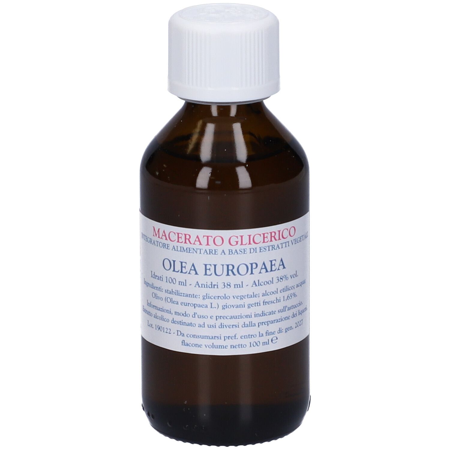 Olea Europea Getti Macerato Glicerico 100 Ml