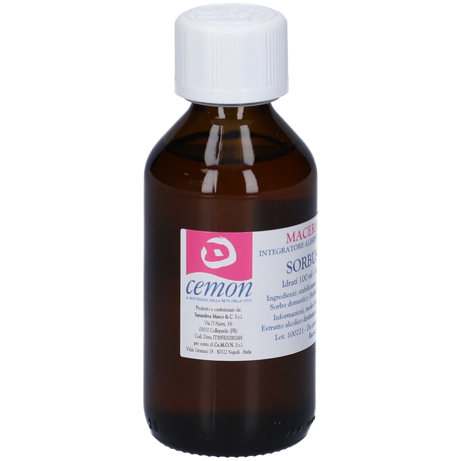 Sorbus Domest Gemme Macerato Glicerico 100 Ml