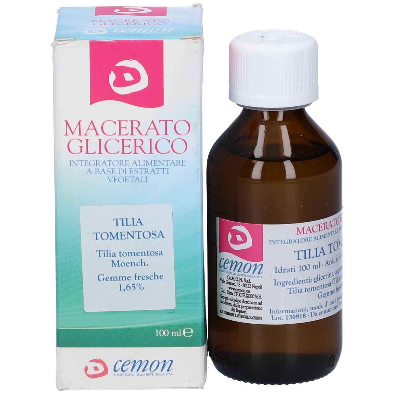 Tilia Tomentosa Gemme Macerato Glicerico 100 Ml