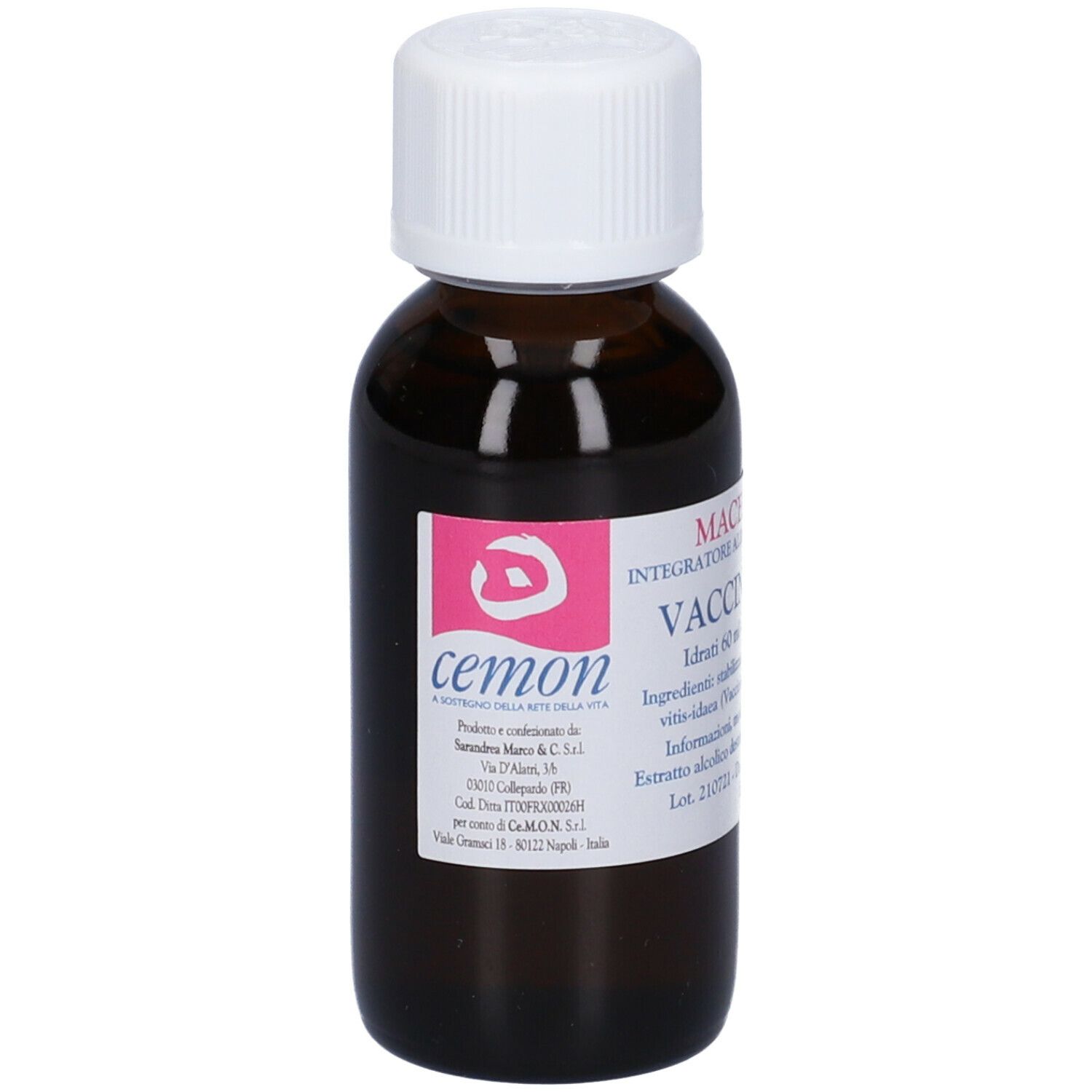 Vaccinium Vitis Idaea Getti Macerato Glicerico 60 Ml