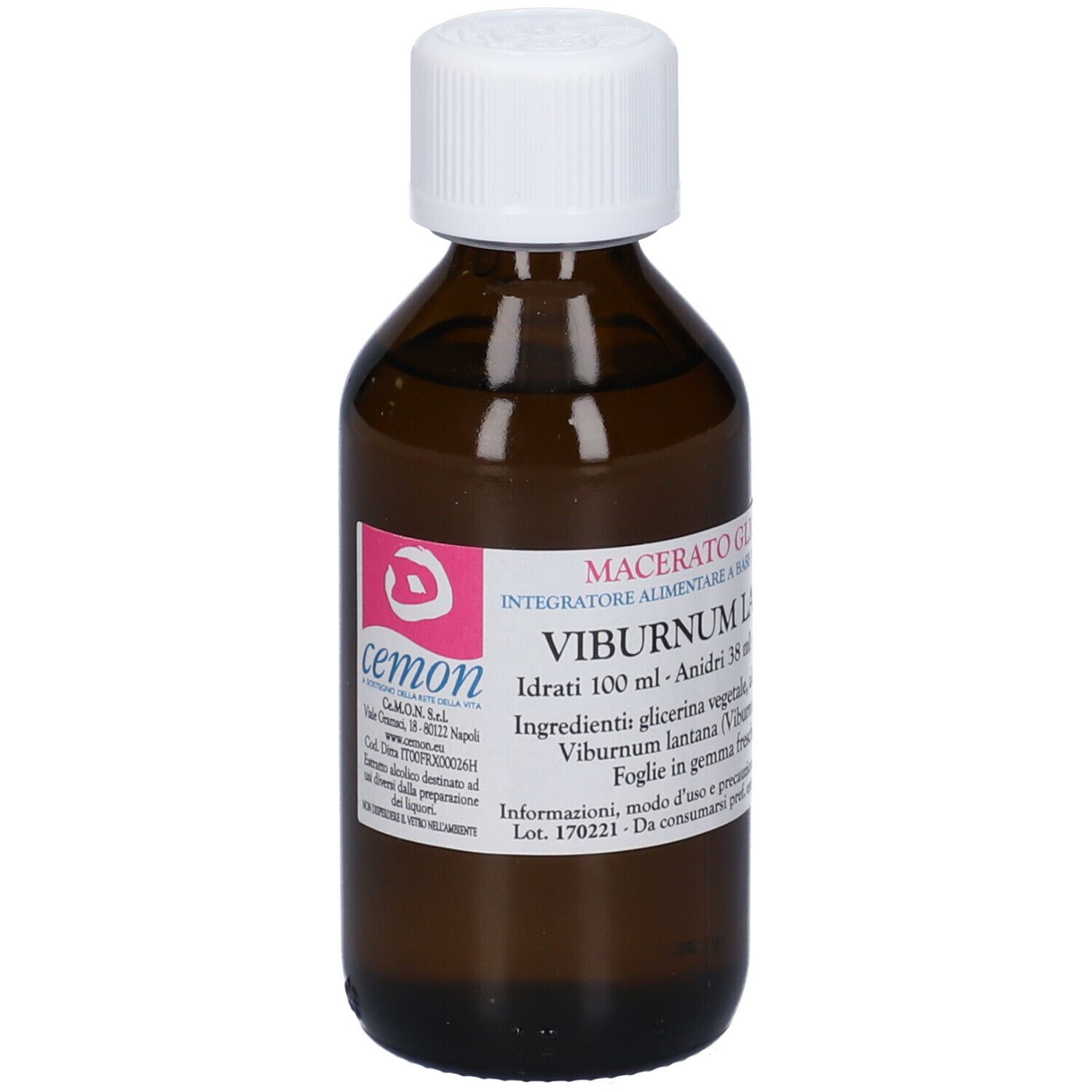 Viburnum Lantana Gemme Macerato Glicerico 100 Ml