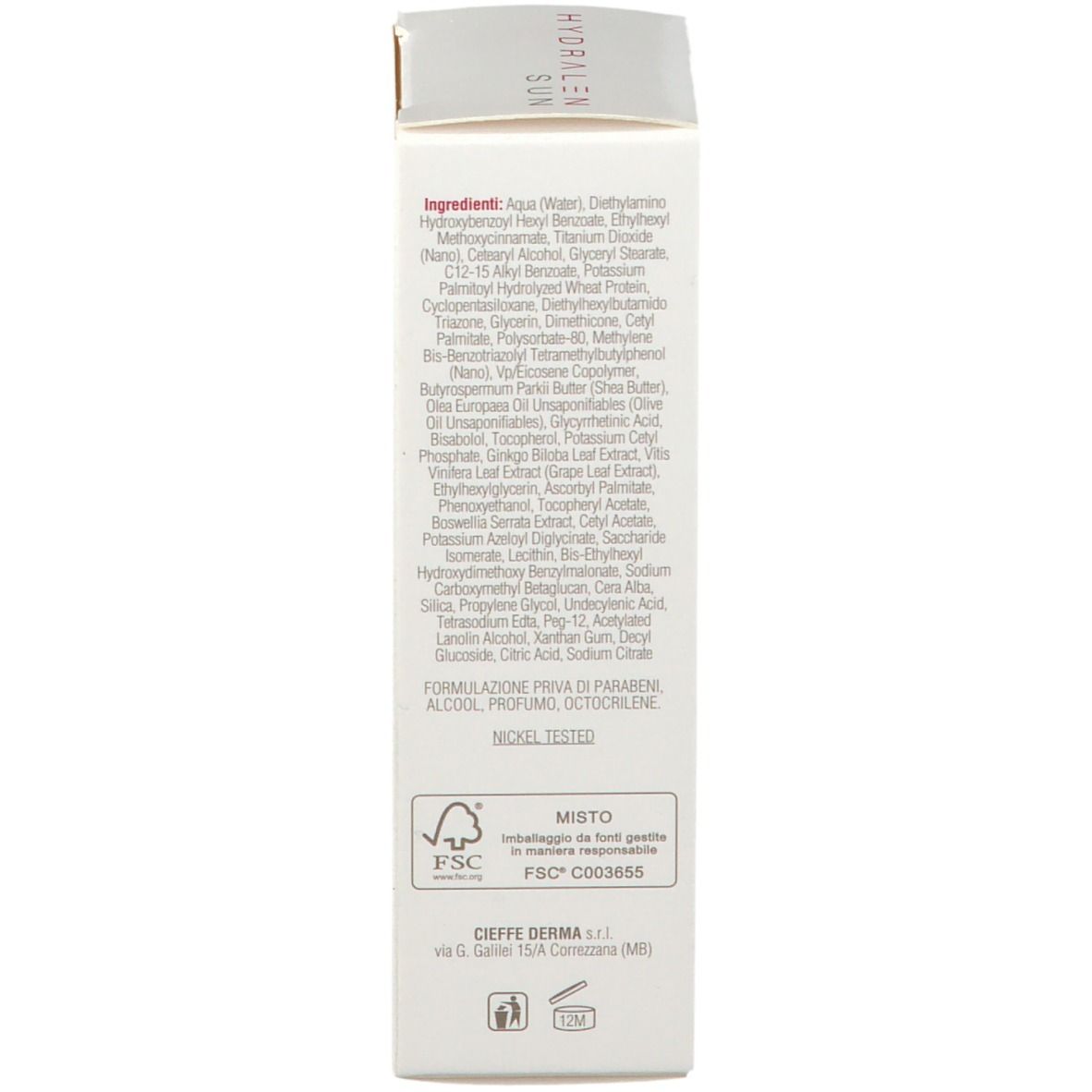 Cieffe Derma Hydralen SUN®