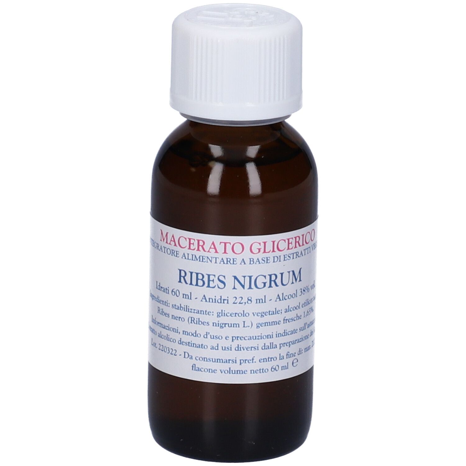 Ribes Nigrum Gemme Macerato Glicerico 60 Ml