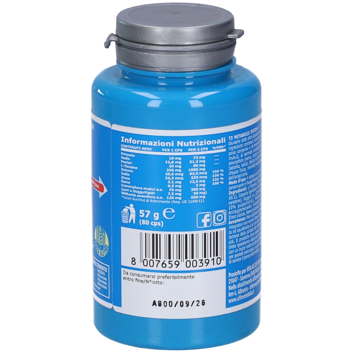 T3 Metabolic System Capsule