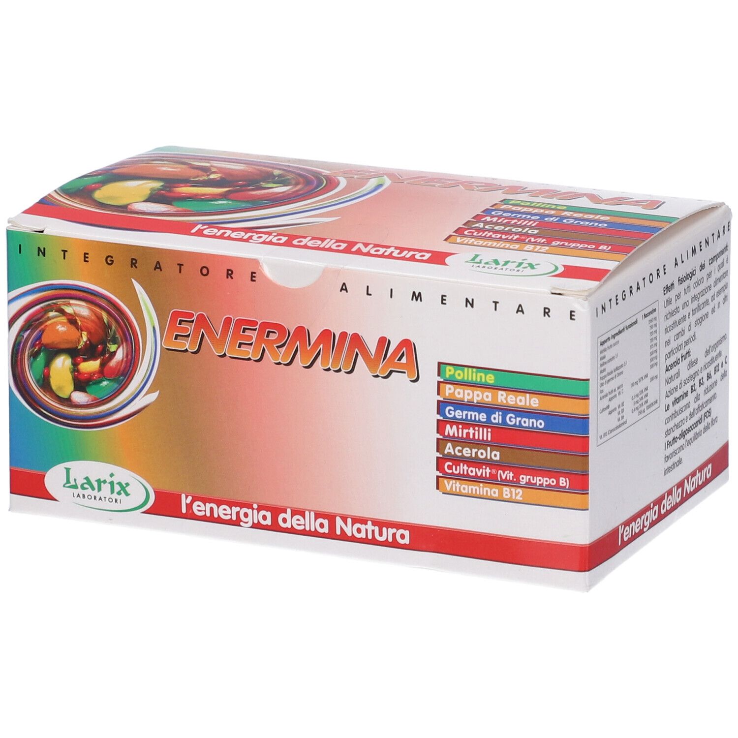 Enermina 15 Flaconcini Monodose X 12 G