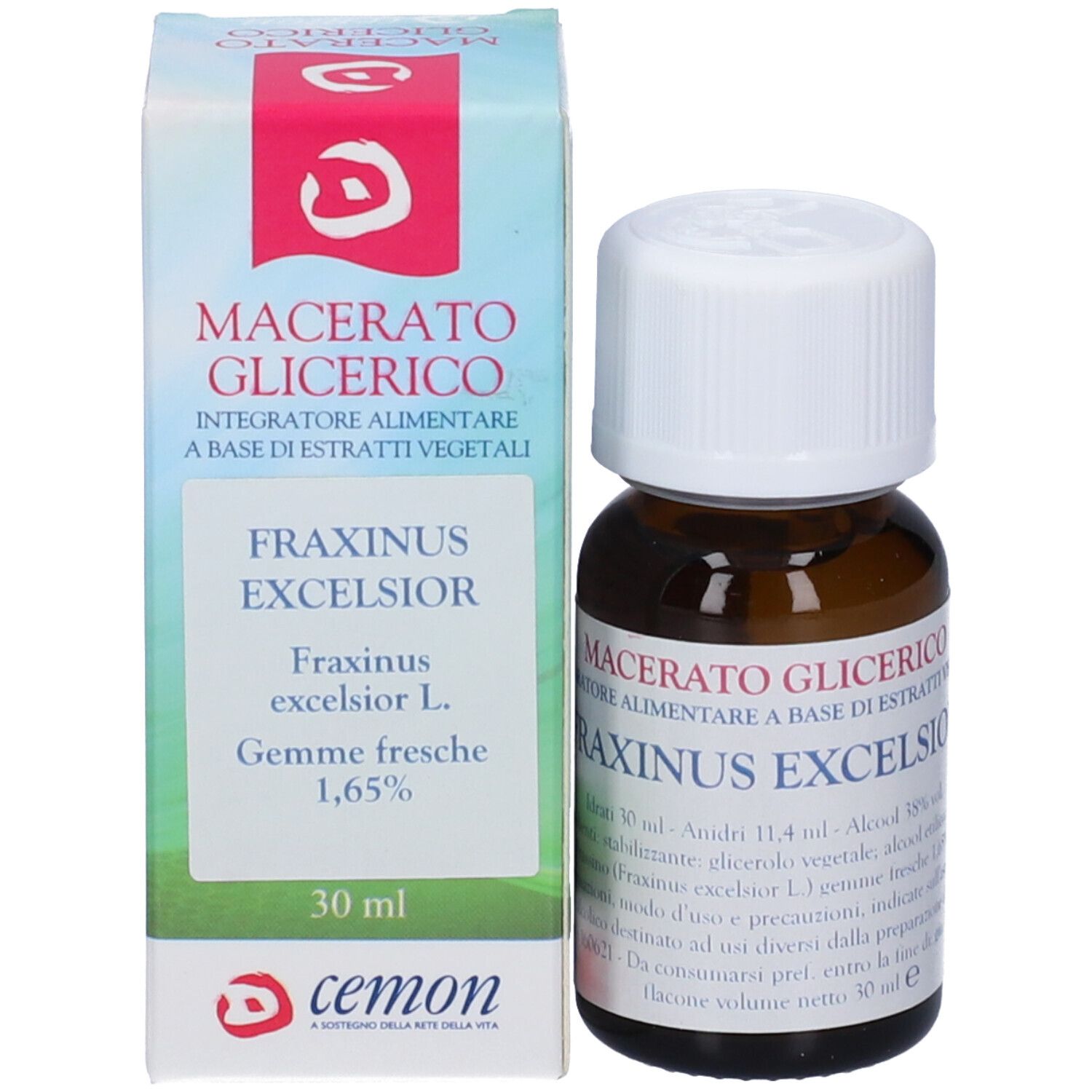 Fraxinus Excelsior Gemme Macerato Glicerico 30 Ml