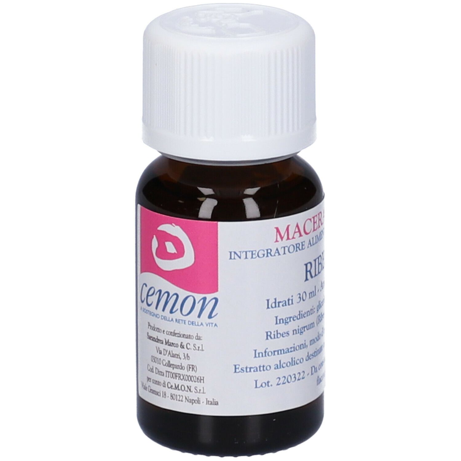 Ribes Nigrum Gemme Macerato Glicerico 30 Ml
