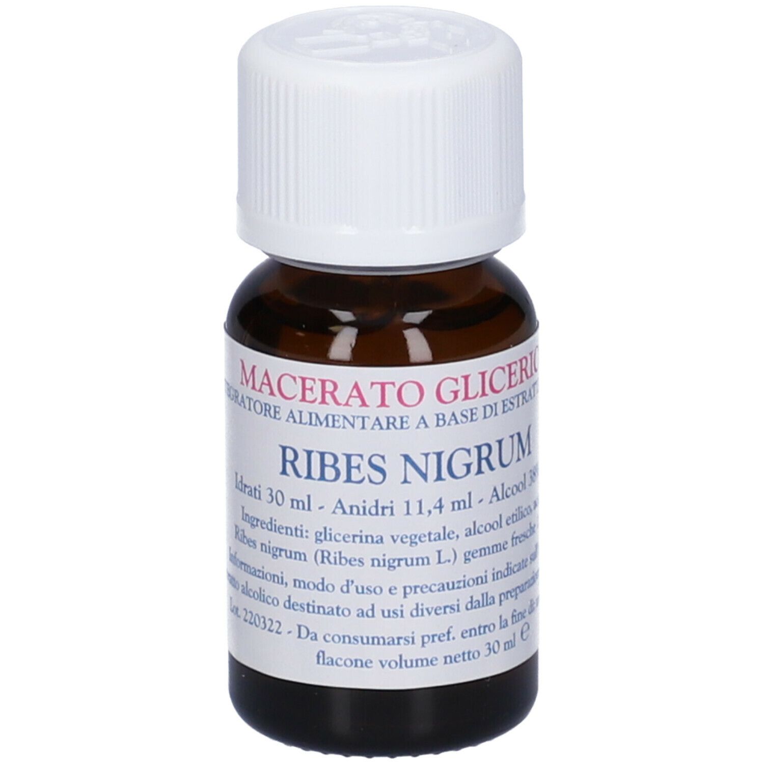 Ribes Nigrum Gemme Macerato Glicerico 30 Ml