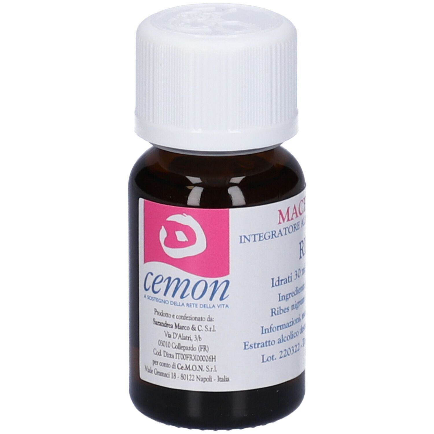 Ribes Nigrum Gemme Macerato Glicerico 30 Ml