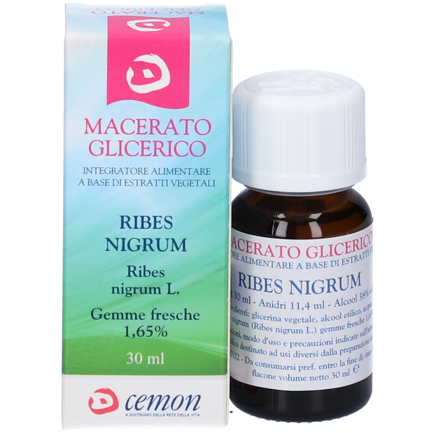 Ribes Nigrum Gemme Macerato Glicerico 30 Ml