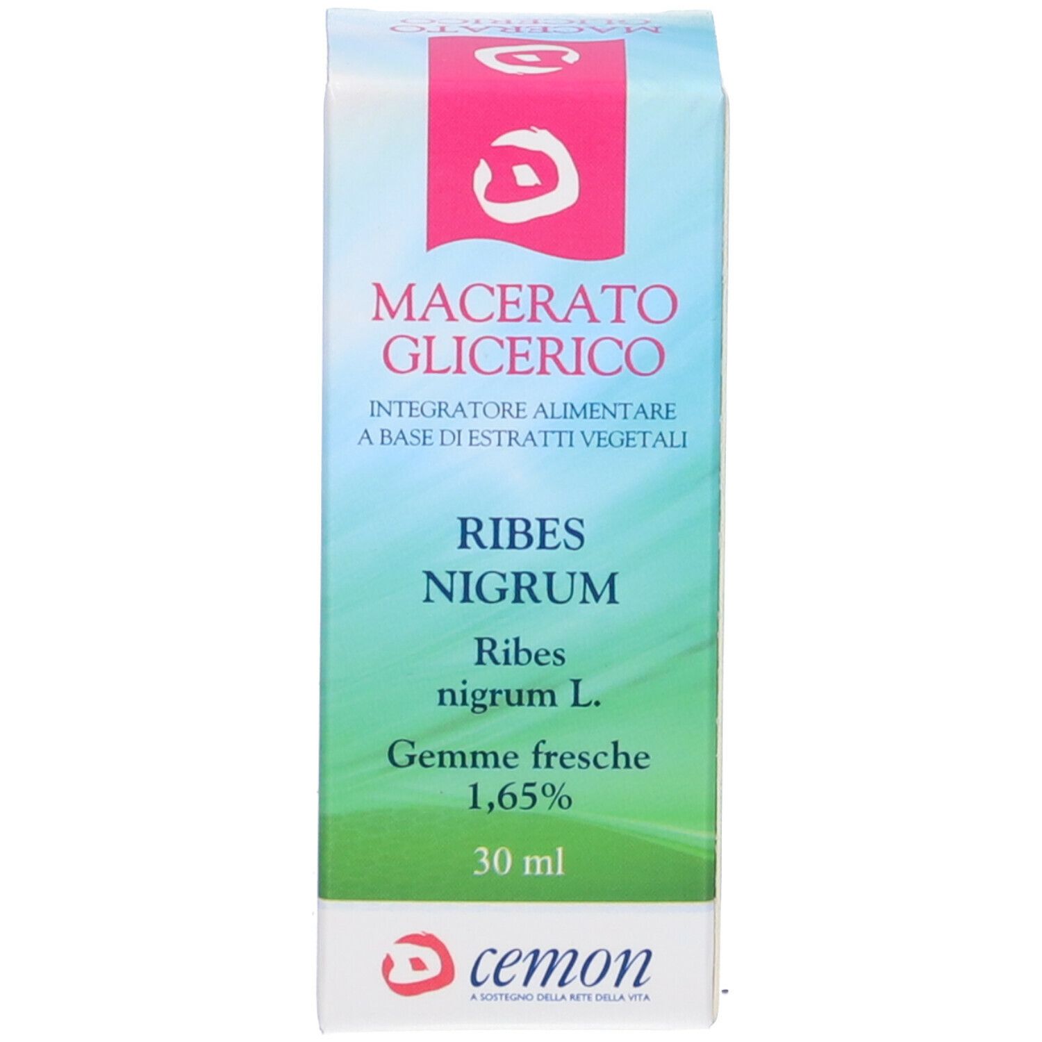 Ribes Nigrum Gemme Macerato Glicerico 30 Ml