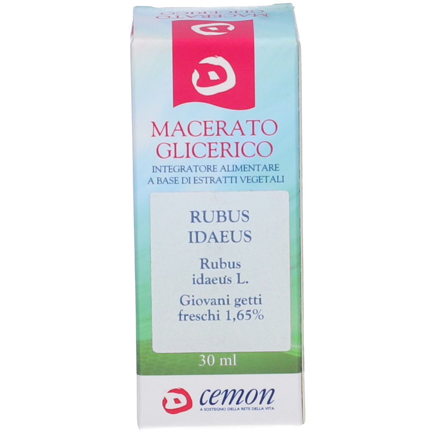 Rubus Idaeus Getti Macerato Glicerico 30 Ml