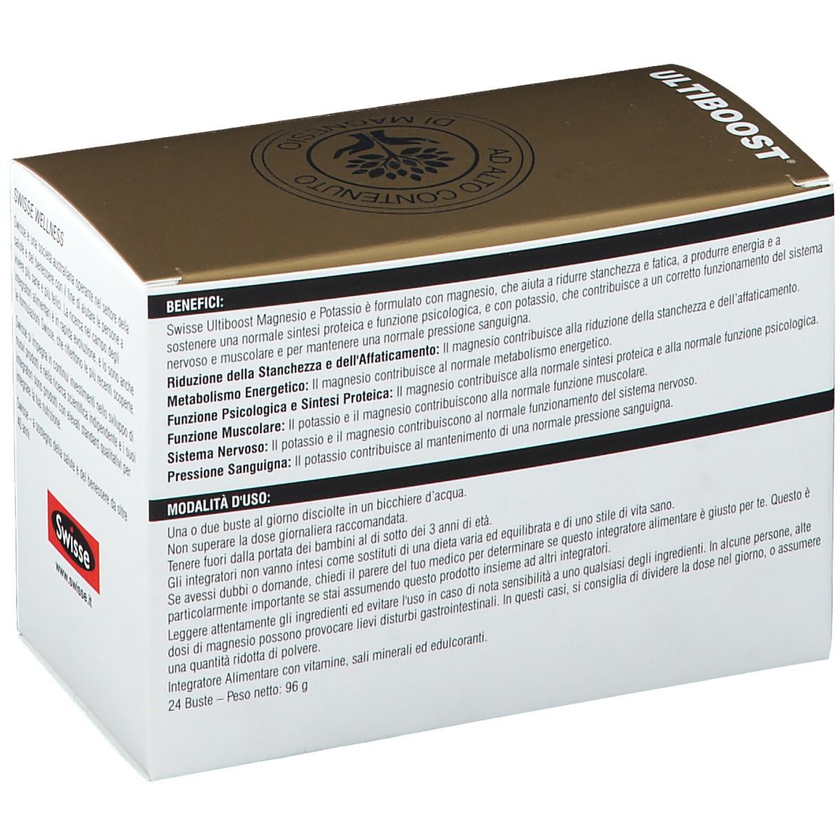 Swisse® Magnesio e Potassio