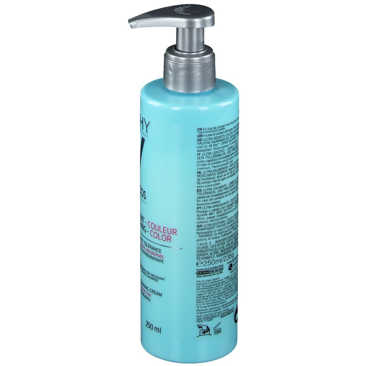 Vichy Dercos Shampoo Ultra Lenitivo Capelli Colorati