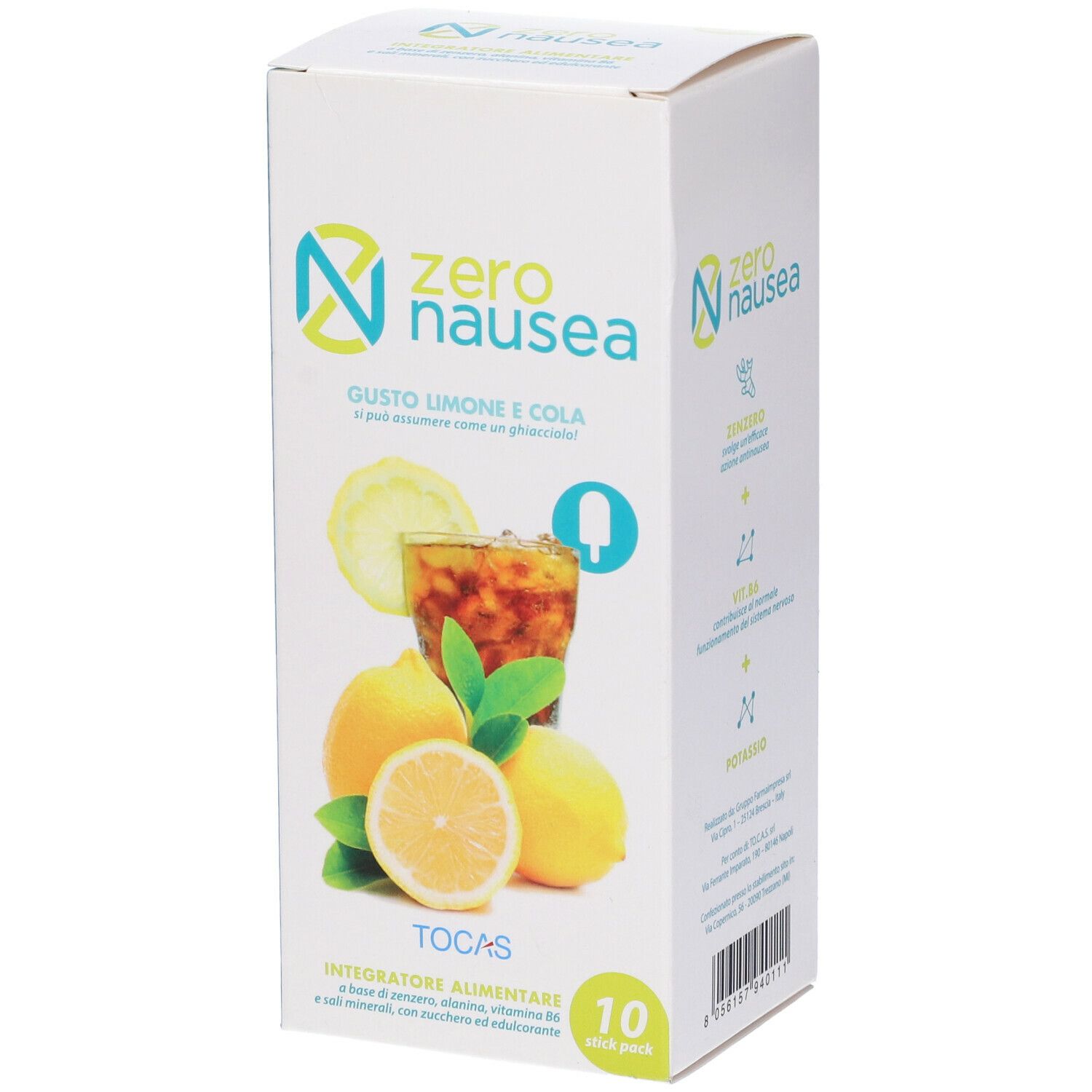Zeronausea 10 Stick Pack 15 Ml