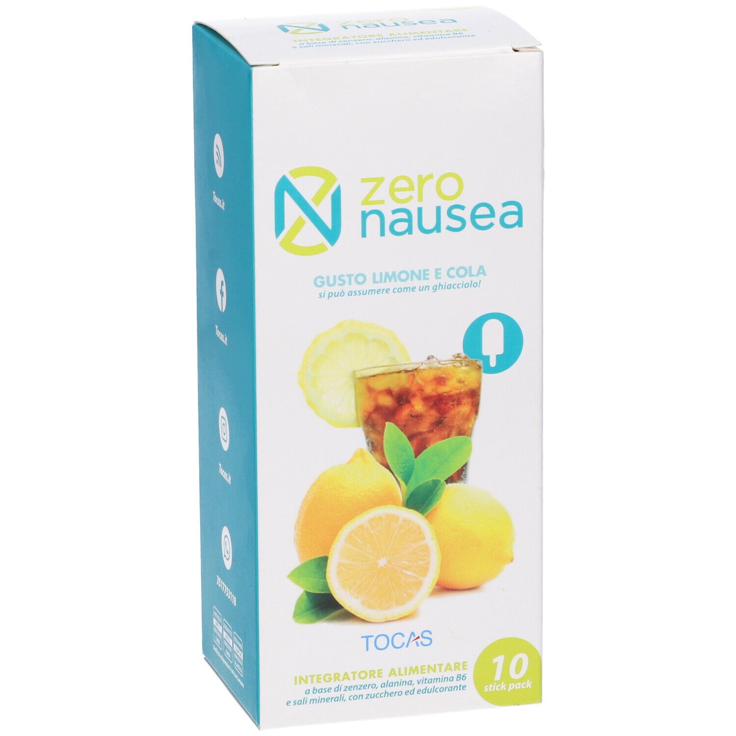 Zeronausea 10 Stick Pack 15 Ml