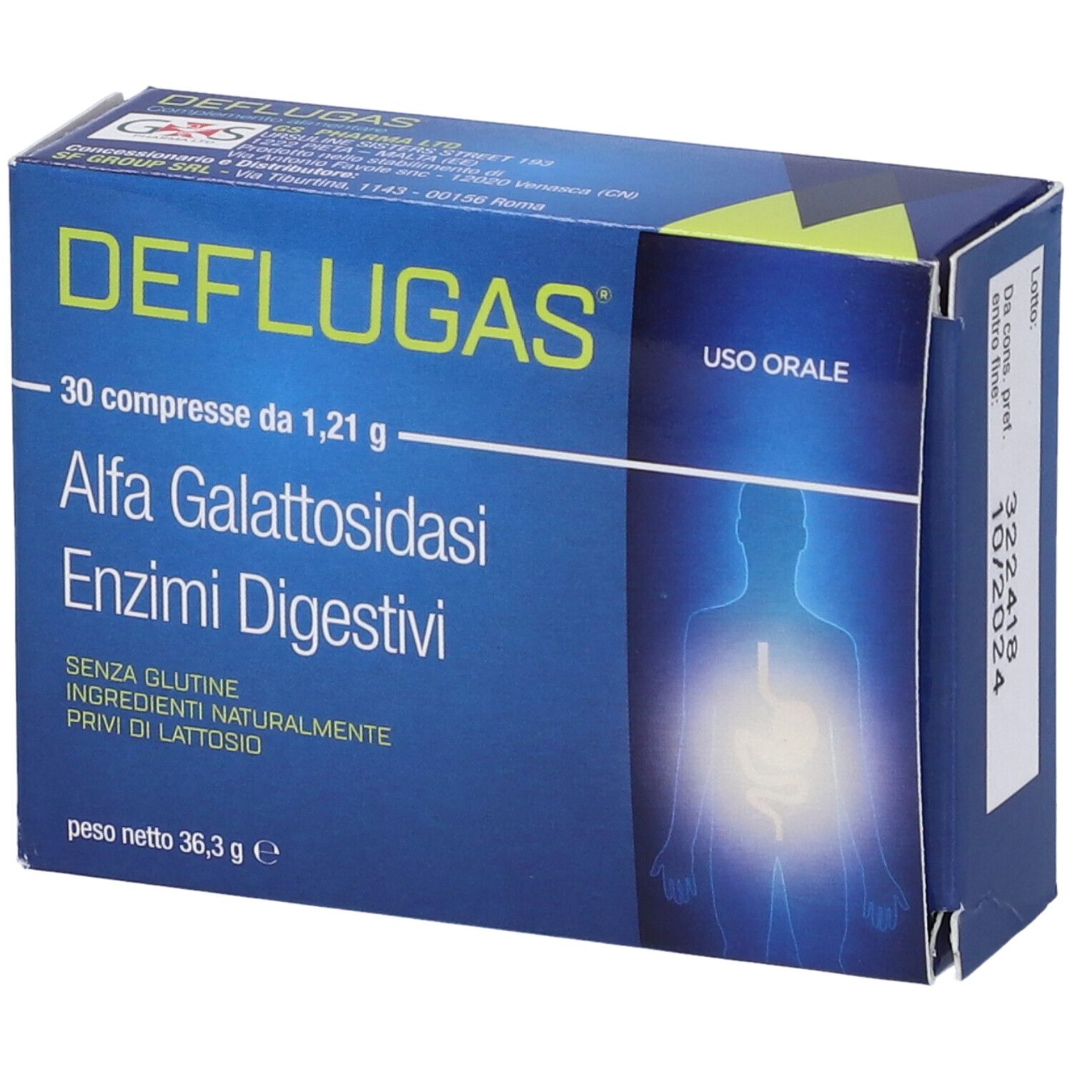 Deflugas 30 Compresse Masticabili