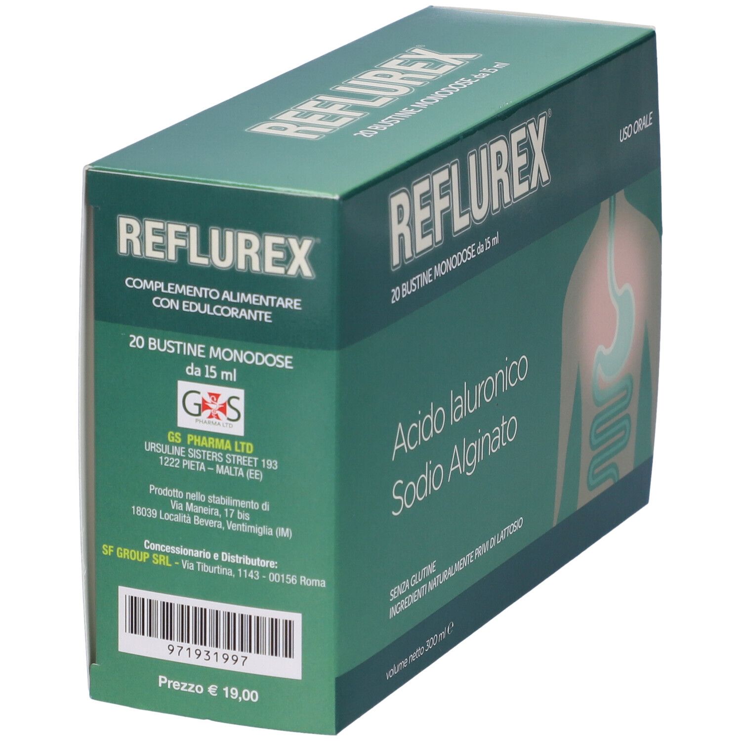 Reflurex 20 Bustine Monodose